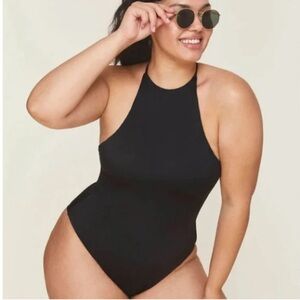 Andie Swim The Asbury One Piece Black Swim Suit